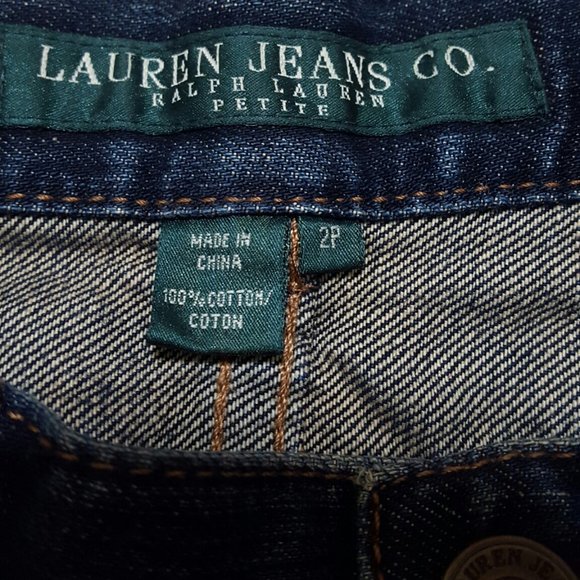 LAUREN JEANS CO. Women´s Petite Jeans, Size 2P - Picture 7 of 12